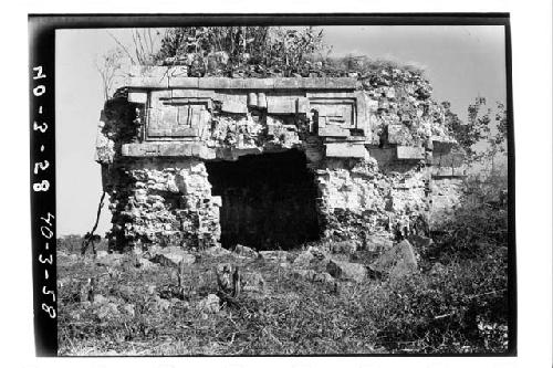 W. facade, Lattice Bldg., Xkupaloma.