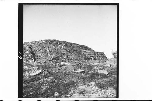 Stairway on the northeast side of the Acropolis at Chutix Tiox