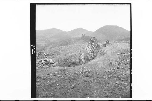 Mound 5 and Monuments d, e, and f.