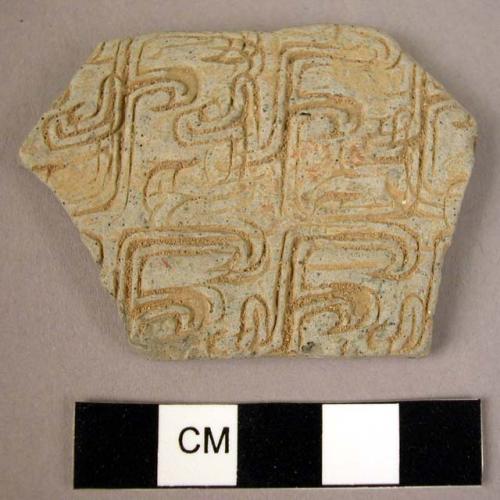 1 incised potsherd