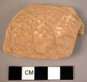 1 rim incised potsherd