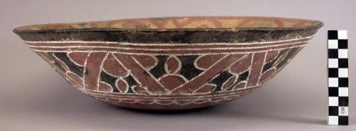 Earthenware bowl (round type)