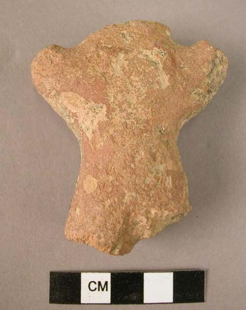 Part of pottery human figurine