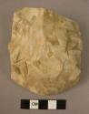 Fragment of large chipped and unpolished stone celt