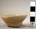 Miniature pottery bowl - plain ware (A17)