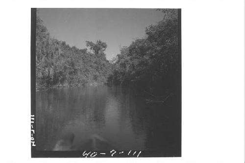 Typical River Scene; Near Laguneta.