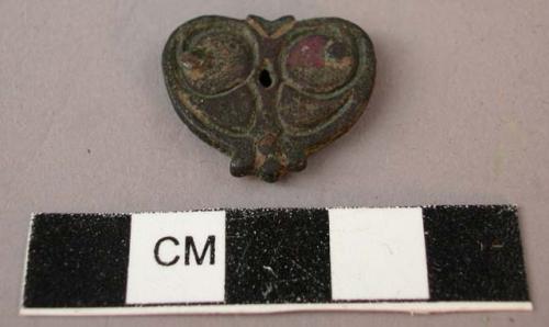 Pendant or applique, bronze