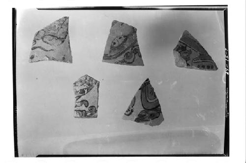 Polychrome sherds from Period III