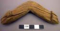 Wooden llama harness toggle - part of harness for securing packs to backs of lla
