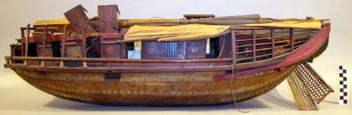 Model of country passage boat