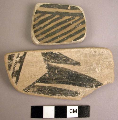 Worked potsherds