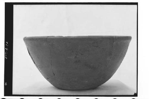 Brown ware bowl (R-135) from Coffee Tree Cache.