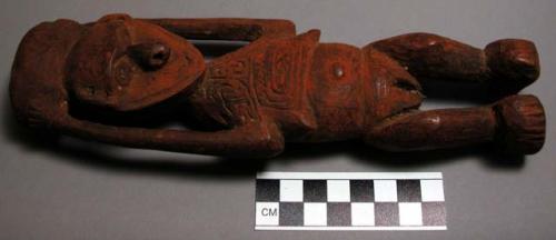 Small carved wooden figure called malita kandimbwag - used primarily +