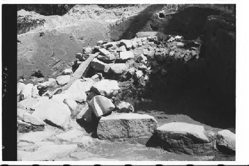 Entrance to underground passage, Round Structure in La Gruta