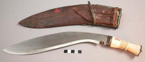 Ivory handled knife