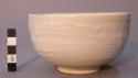 White porcelain bowl - used in tea ceremony