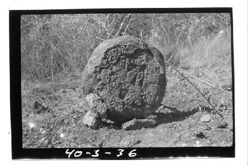 (Middle altar S. of Ball Court main group)  Altar 15.