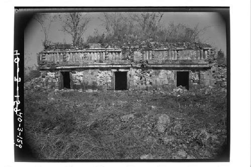 Ball Palace, W. facade.