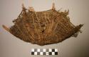 Basket, twined, fragment