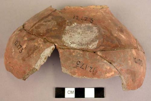 Sherds, glued