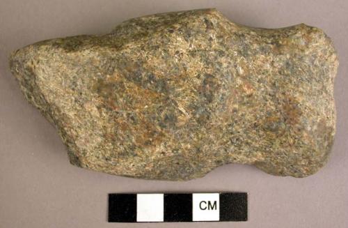 Stone axe, grooved