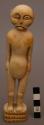 Ivory figurine, 6" tall