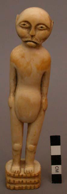 Ivory figurine, 6" tall