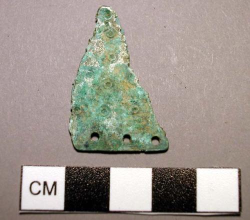 Pendant, triangular