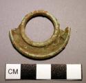 Pendant, disk-shaped