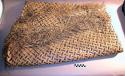 Woven mat of pandanus fibre