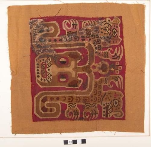 Textile, tapestry, fragment