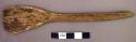 Bone spoon - about 7" long