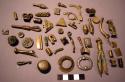 Cast brass or bronze miscellaneous objects