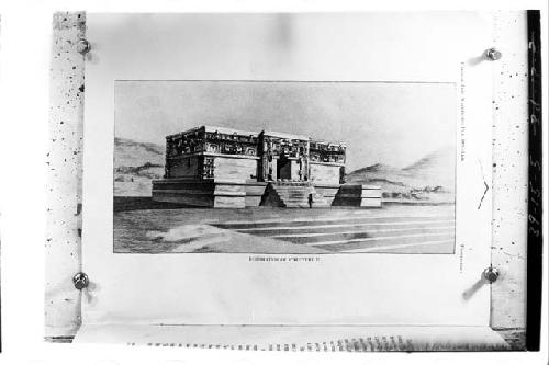 Restoration drawing of Temple 22