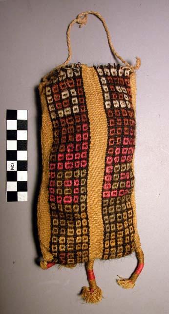 Bag, weft-patterned