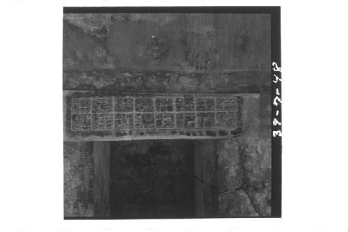 Akabdzib lintel, front face; rubbing