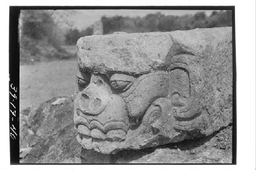 Death's Head sculpture