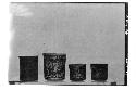 Pottery vases.  SAA-126, Tomb III, Str. 24, Ht. 14.5 cm.  SAA 196.