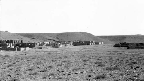 Buildings in desert