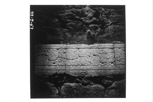 Casa Colorada, Inscription. Block VIII.