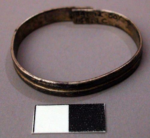 Four Silver Arm Rings, Incised