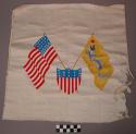 Silk Embroidered U. S. Consulate Banner