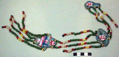 Five Fragments of Bead and Enamel Hanging(s)