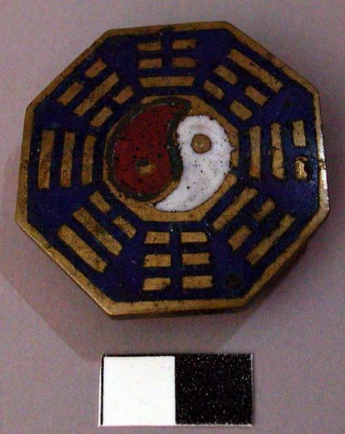 Octagonal Cloisonne Ornament