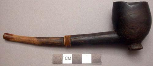 Pipes of "ga-lik'-on" wood, the hardest wood known to the Ifugao