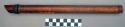 Cane saguer (wine) tube "ungurnau." incised and stained, decorated +