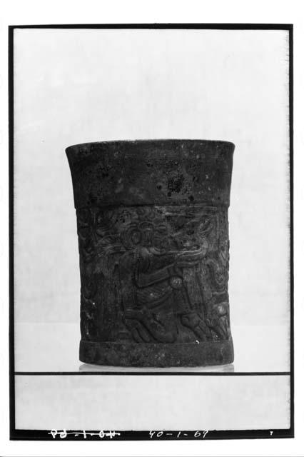 Mold made vessel, S.A.A. 126, Ht. 14.5.  Tomb III, Str. 24.