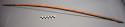 Wooden bow, strung with sinew, 33 in. l.  n!av