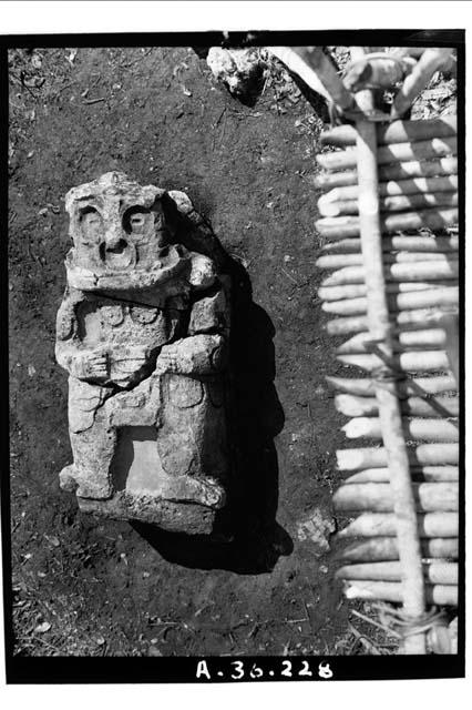 Human figure W. of Vieja