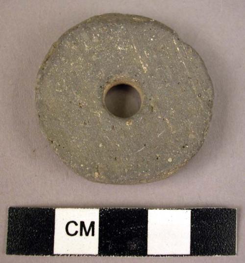 Pottery spindle whorl